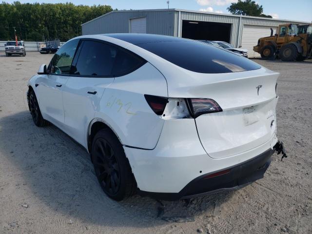 Photo 3 from auction – 2022 TESLA MODEL Y with VIN 7SAYGAEE4NF400227