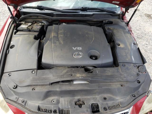 Photo 7 from auction – 2008 LEXUS IS 250 with VIN JTHBK262485068886
