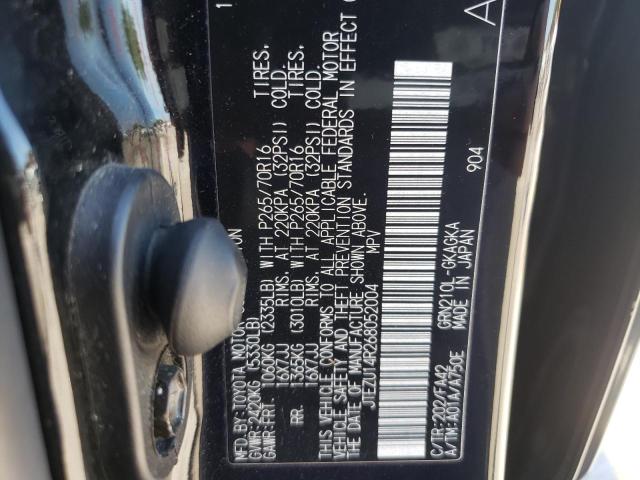 Photo 10 from auction – 2006 TOYOTA 4RUNNER SR with VIN JTEZU14R268052004