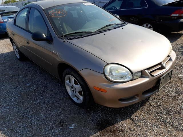 DODGE NEON SE 2002 with VIN 1B3AS46C82D581073 - Photo from auction