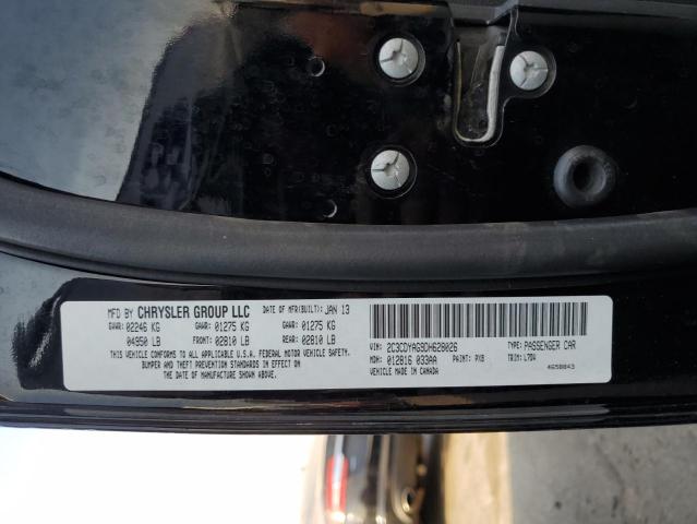Photo 10 from auction – 2013 DODGE CHALLENGER with VIN 2C3CDYAG9DH628026