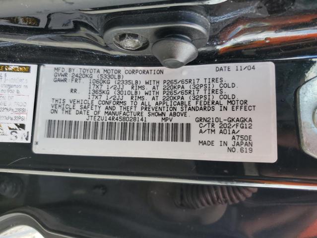 Foto 10 de la subasta – 2005 TOYOTA 4RUNNER SR con VIN JTEZU14R458028141