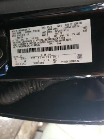 Photo 10 from auction – 2018 FORD F150 SUPER with VIN 1FTEW1E54JFC82317