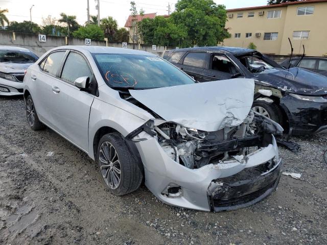 TOYOTA COROLLA L 2014 with VIN 2T1BURHE2EC076690 - Photo from auction