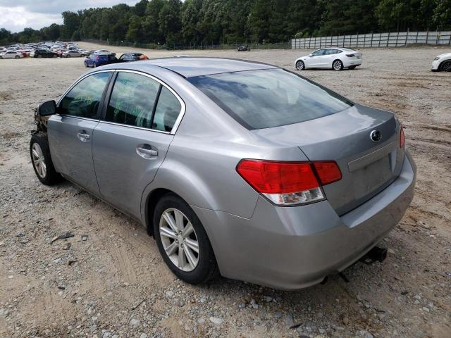 Photo 3 from auction – 2011 SUBARU LEGACY 2.5 with VIN 4S3BMBG64B3213859
