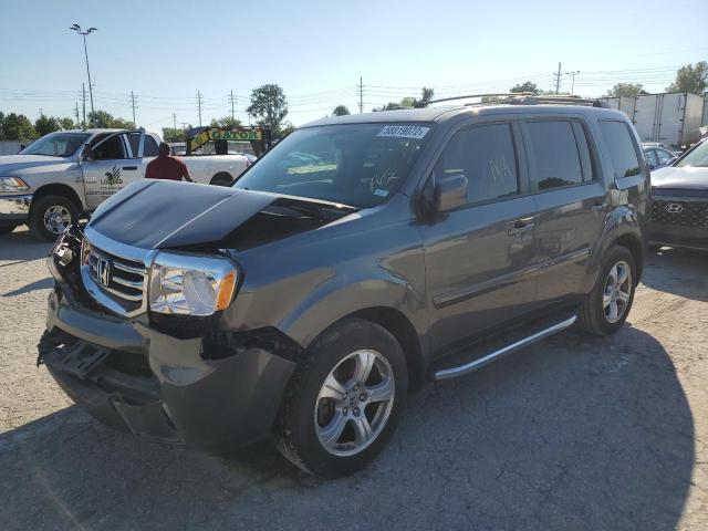 Photo 2 from auction – 2013 HONDA PILOT EXLN with VIN 5FNYF4H72DB007095