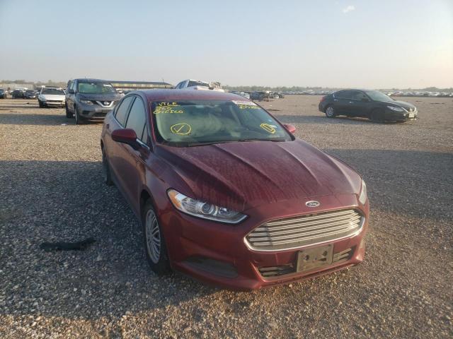FORD FUSION S 2014 with VIN 3FA6P0G75ER255202 - Photo from auction