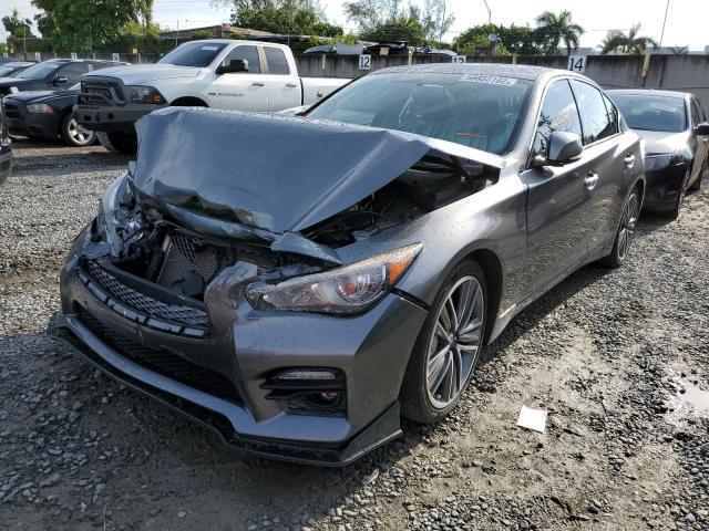 Photo 2 from auction – 2015 INFINITI Q50 BASE with VIN JN1BV7AP5FM356608