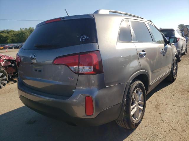 Photo 4 from auction – 2014 KIA SORENTO LX with VIN 5XYKT3A62EG507746