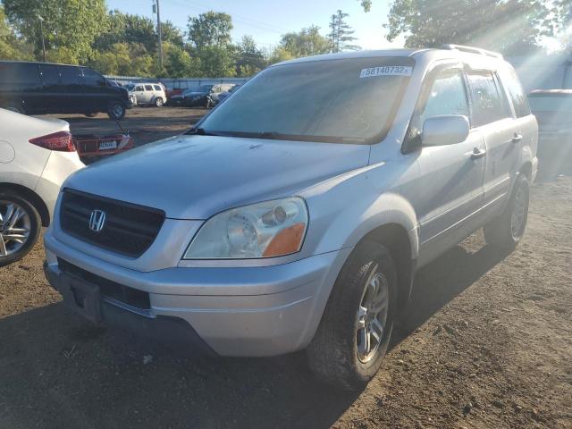 Photo 2 from auction – 2003 HONDA PILOT EXL with VIN 2HKYF18683H517201