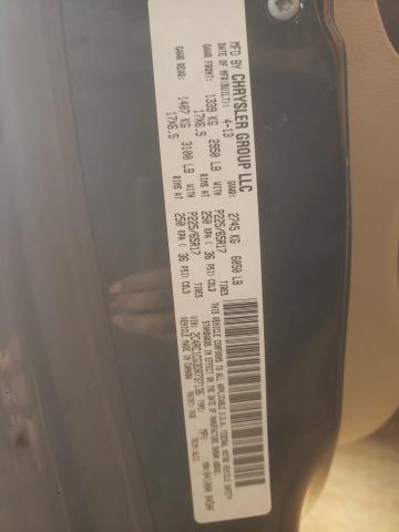 Photo 10 from auction – 2013 CHRYSLER TOWN & COU with VIN 2C4RC1CG3DR737136