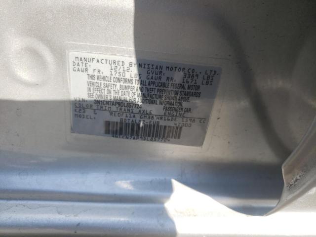 Photo 10 from auction – 2013 NISSAN VERSA S with VIN 3N1CN7AP9DL857724