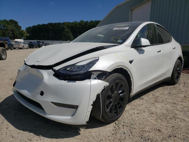 Photo 2 from auction – 2022 TESLA MODEL Y with VIN 7SAYGAEE4NF400227