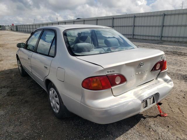 Photo 3 from auction – 2002 TOYOTA COROLLA CE with VIN 1NXBR12E72Z648102