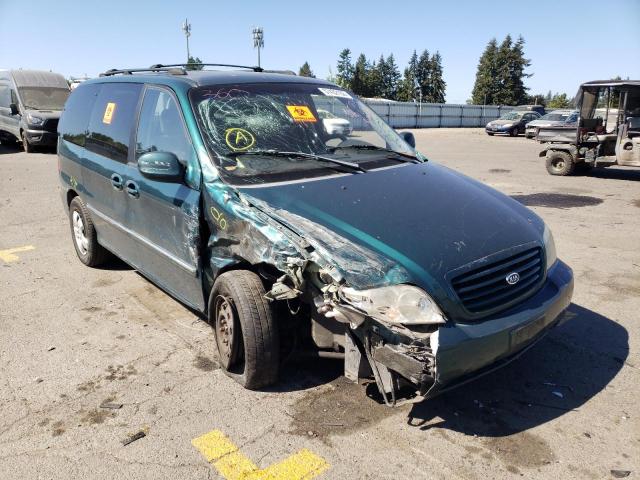 KIA SEDONA EX 2003 with VIN KNDUP131436402208 - Photo from auction