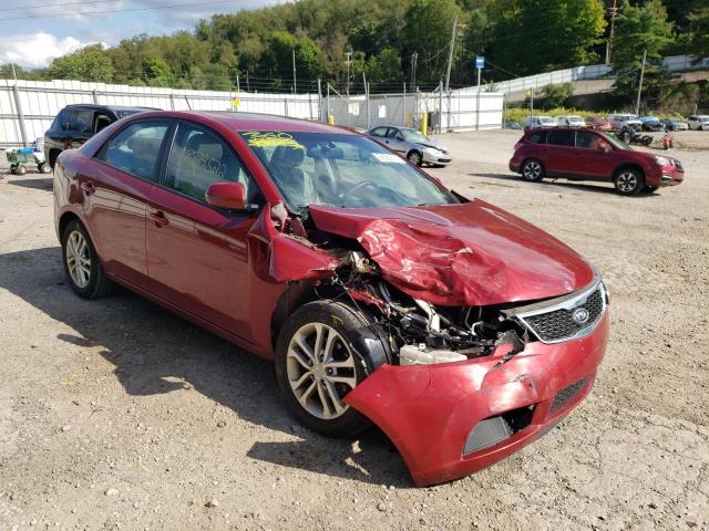 KIA FORTE EX 2012 with VIN KNAFU4A24C5531423 - Photo from auction