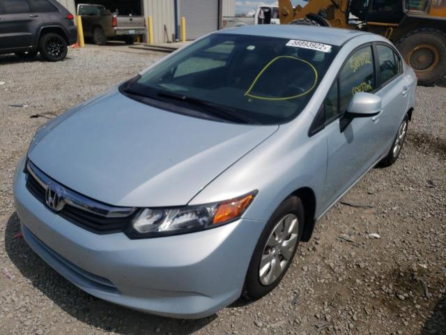 Photo 2 from auction – 2012 HONDA CIVIC LX with VIN 2HGFB2F50CH517173