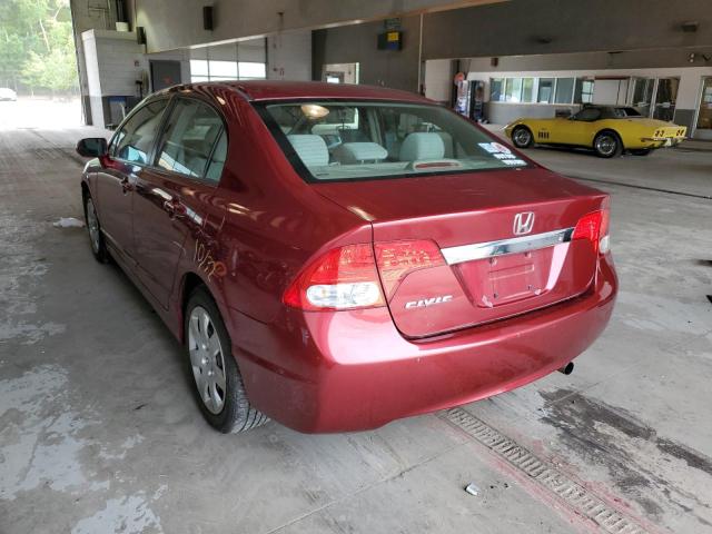Photo 3 from auction – 2011 HONDA CIVIC LX with VIN 2HGFA1F53BH547439