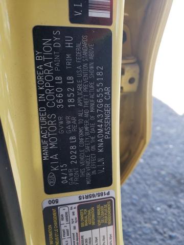 Photo 10 from auction – 2016 KIA RIO LX with VIN KNADM4A37G6555182