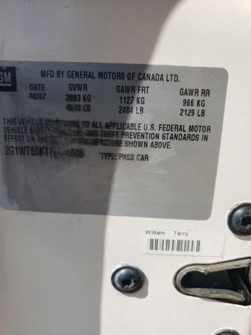 Photo 10 from auction – 2007 CHEVROLET IMPALA LT with VIN 2G1WT58K779390608