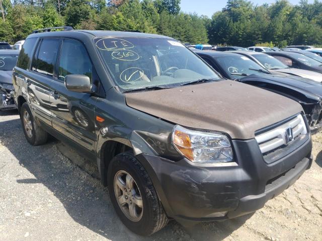 HONDA PILOT EX 2006 with VIN 2HKYF18586H502533 - Photo from auction