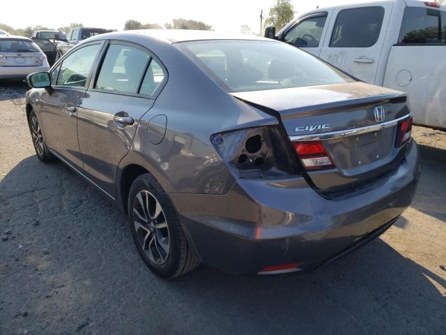 Photo 3 from auction – 2014 HONDA CIVIC EX with VIN 19XFB2F83EE259089