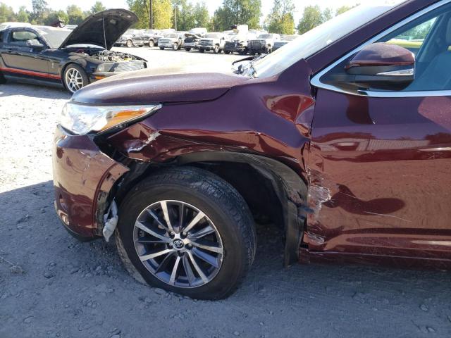 Photo 9 from auction – 2018 TOYOTA HIGHLANDER with VIN 5TDJZRFH7JS489989