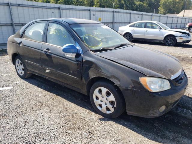 KIA SPECTRA LX 2004 with VIN KNAFE121645059440 - Photo from auction