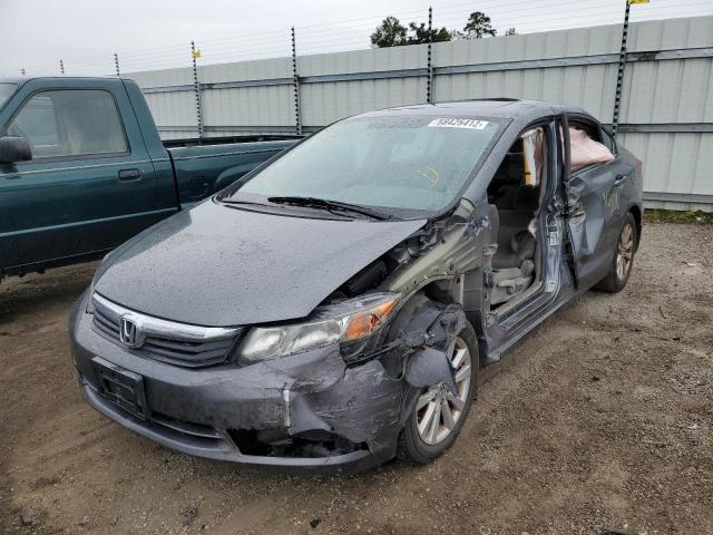 Photo 2 from auction – 2012 HONDA CIVIC EX with VIN 19XFB2F8XCE096194