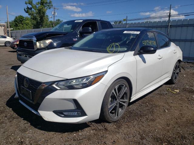 Photo 2 from auction – 2020 NISSAN SENTRA SR with VIN 3N1AB8DVXLY209584
