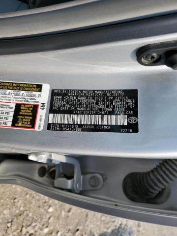 Photo 10 from auction – 2011 TOYOTA CAMRY BASE with VIN 4T4BF3EK2BR134671