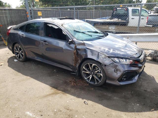 HONDA CIVIC SI 2017 with VIN 2HGFC1E54HH700477 - Photo from auction