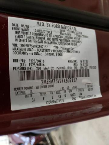Photo 10 from auction – 2007 MERCURY GRAND MARQ with VIN 2MEFM75V97X602157