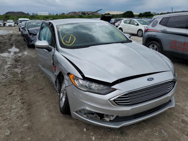 FORD FUSION SE 2017 with VIN 3FA6P0LU7HR358539 - Photo from auction