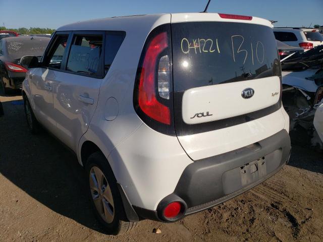 Photo 3 from auction – 2015 KIA SOUL with VIN KNDJN2A23F7167289