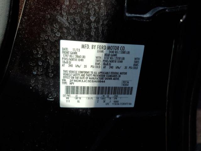 Photo 10 from auction – 2014 FORD EDGE SEL with VIN 2FMDK3JC3EBA05944