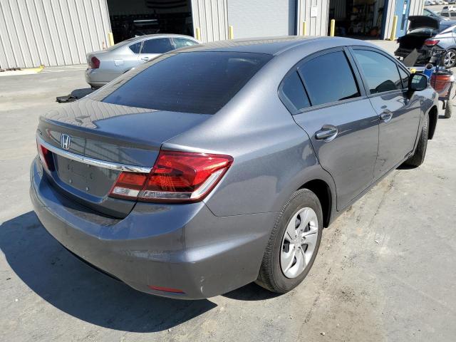 Photo 4 from auction – 2013 HONDA CIVIC LX with VIN 19XFB2F50DE274380