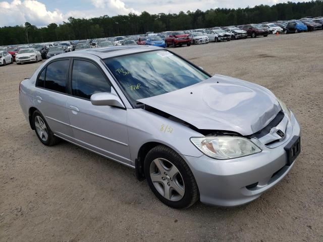 HONDA CIVIC EX 2004 with VIN 1HGES26714L016312 - Photo from auction