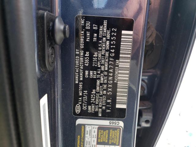 Foto 10 de la subasta – 2015 KIA OPTIMA EX con VIN 5XXGN4A77FG415522