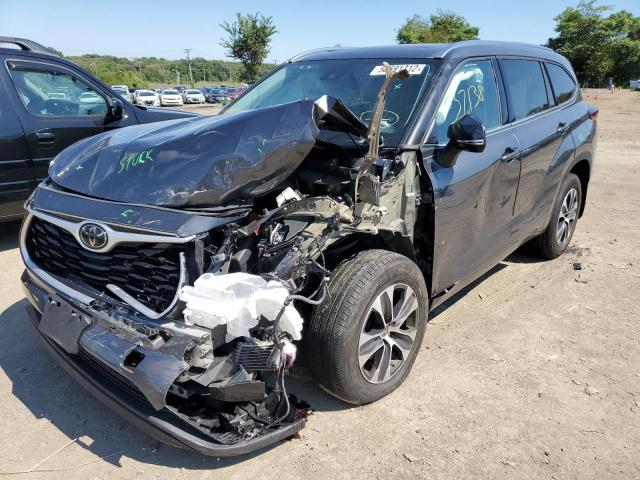 Photo 2 from auction – 2020 TOYOTA HIGHLANDER with VIN 5TDHZRBH9LS037422