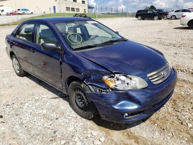 TOYOTA COROLLA CE 2003 with VIN JTDBR32E830012684 - Photo from auction