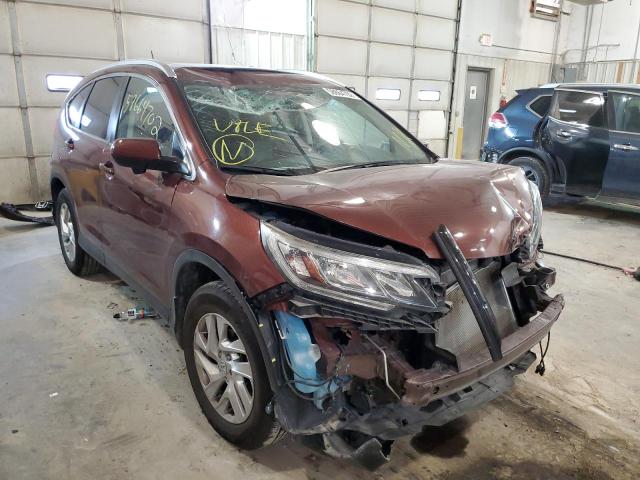 HONDA CR-V EXL 2015 with VIN 5J6RM4H77FL051033 - Photo from auction
