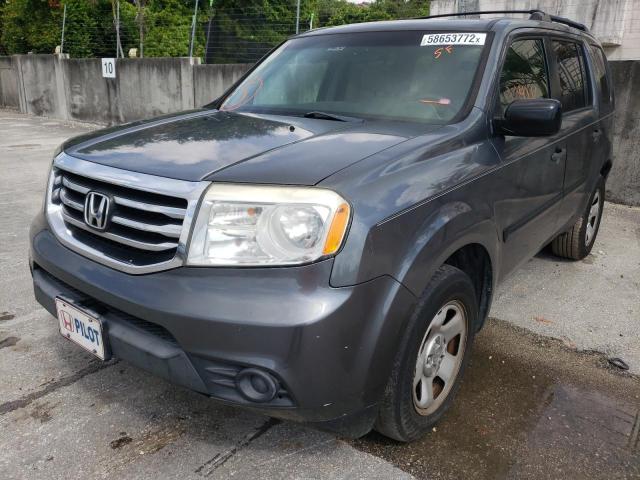 Photo 2 from auction – 2012 HONDA PILOT LX with VIN 5FNYF3H21CB009806