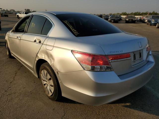 Photo 3 from auction – 2012 HONDA ACCORD LX with VIN 1HGCP2F34CA229478