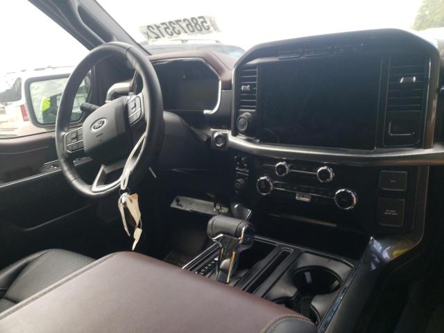 Photo 9 from auction – 2022 FORD F150 SUPER with VIN 1FTFW1E82NFA58189