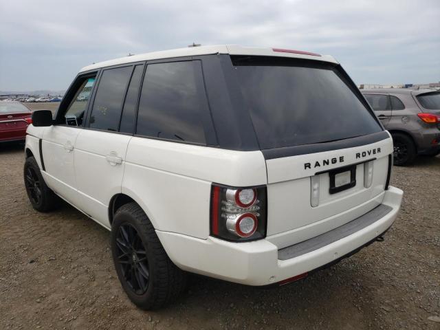Photo 3 from auction – 2010 LAND ROVER RANGE ROVE with VIN SALMF1D44AA308733