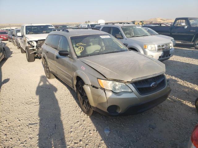 SUBARU OUTBACK 2008 with VIN 4S4BP60C287300946 - Photo from auction