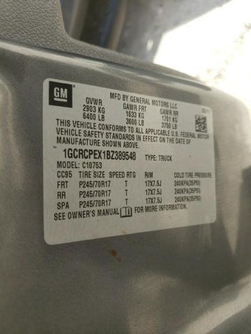 Zdjęcie 10 z aukcji – 2011 CHEVROLET SILVERADO z VIN 1GCRCPEX1BZ389548