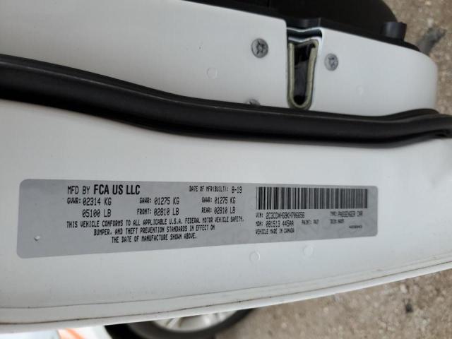 Photo 10 from auction – 2019 DODGE CHARGER GT with VIN 2C3CDXHG9KH706656