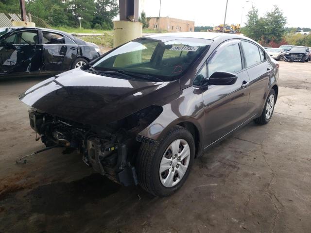Photo 2 from auction – 2017 KIA FORTE LX with VIN 3KPFK4A7XHE139269